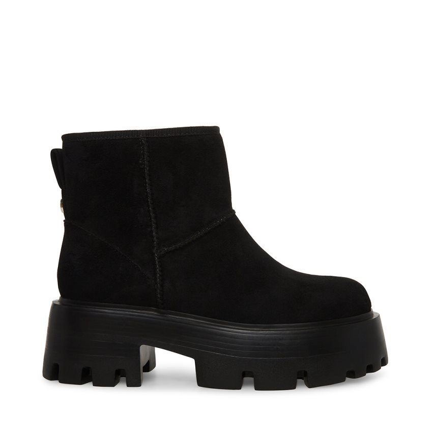 Zapatos Plataforma Steve Madden Macen Mujer Negras | ES LN0E93